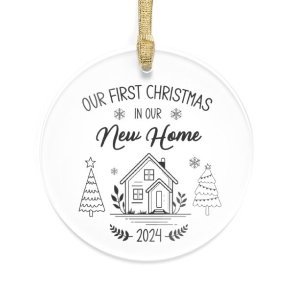 Printify Christmas Circle  Acrylic Ornaments Design!