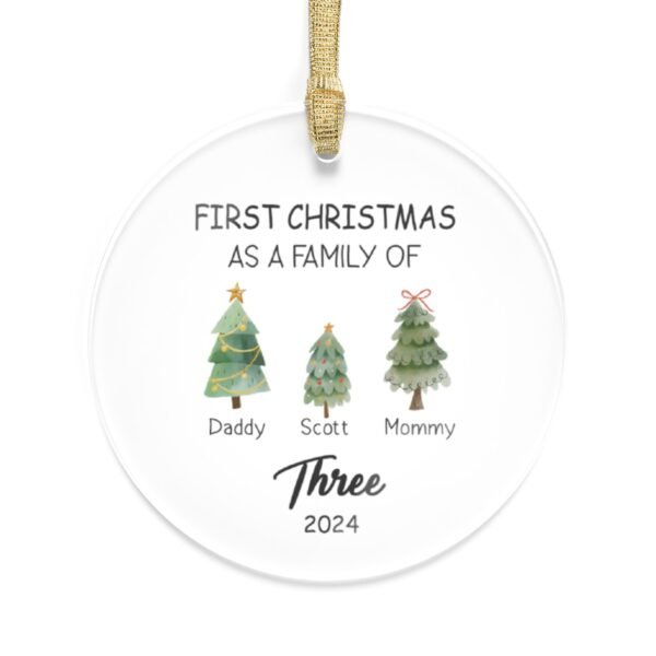 Canva x Printify: Christmas Circle Acrylic Ornament Designs!