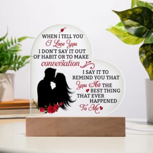 ShineOn Valentine's Day Acrylic Heart Design!